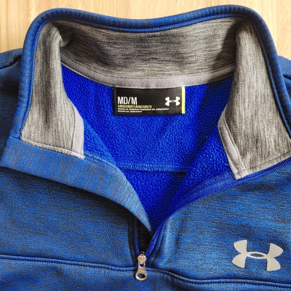 Unisex Under Armour Storm Sweater Fleece 1/4 zip - Picture 3 of 4